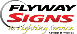 flyway signs and lighting service logo on white